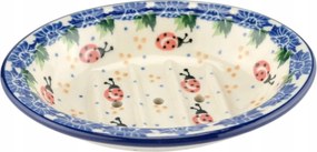 Szappantartó lyukakkal Ceramika Artystyczna Bolesławiec