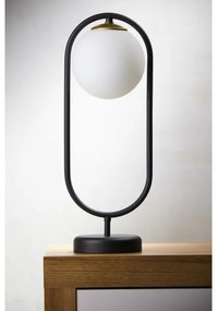 Jupiter 2044 - Asztali lámpa IGON 1xE14/40W/230V fekete