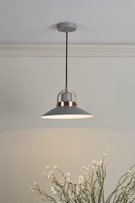 Dar Lighting vintage függeszték liden szürke darlid0139