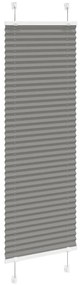 pliszírozott redőny antracit 50x100 cm szövetszélesség 49,4 cm