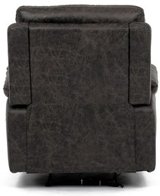 Barna Vintage Szövet Elektromos Vezeték Nélküli Relax Fotel. TV-4094 COF3