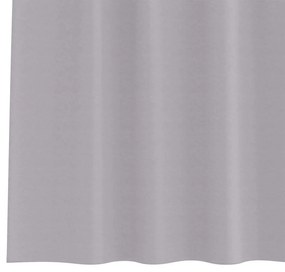 Függönyök függönyökkel 2 pcs Fém szürke 225x140cm Poliészter