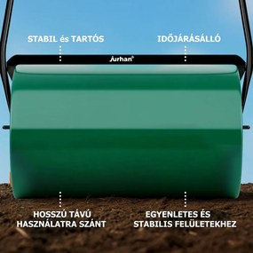 FARMER fűhengerező, 57cm, zöld Jurhan