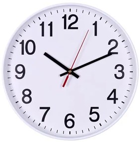 Falióra, 34 cm, OFFICE PRODUCTS, fekete keret (D341105)