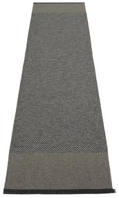Antracitszürke kültéri-beltéri futószőnyeg 70x300 cm Edit Charcoal – Pappelina