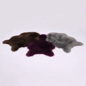 Műszőrme, szürke, 60x90, EBONY TYP 5