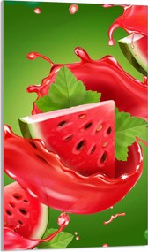 Üveg Vágódeszka 30x52 Görögdinnye A Konyhába