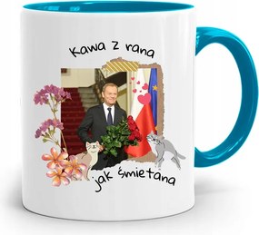 Bögre Kék Donald Tusk Po Platform Ajándék