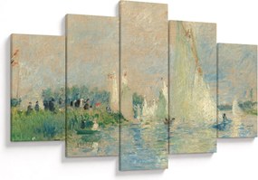 Kép - Auguste Renoir, Regatta at Argenteuil, reprodukciók (150x105 cm)