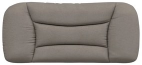 tópszínű szövet fejtámla párna 80 cm