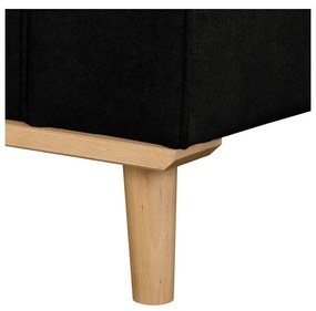 Fekete kanapé 193 cm Beata – Ropez