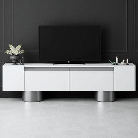 Bohem White and Silver TV-asztal