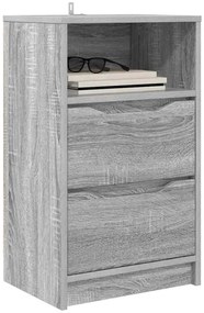 Éjjeliszekrények 2 pcs Szürke Sonoma 40 x 30 x 467 cm Faanyag