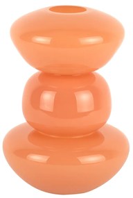 Bubbles közepes üveg váza narancssárga