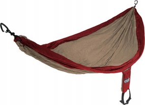 Turista függőágy Eno Single Nest khaki/bordó