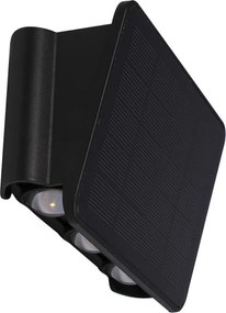 EKO LIGHT EKO9100 ALF Modern Kültéri Fali Lámpa Fekete LED IP54