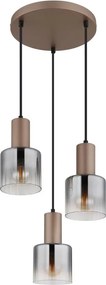 Globo 54318-3HR - Kábelcsillár WALTON 3xE27/40W/230V