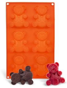 Orion BEARS szilikon forma, narancssárga