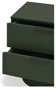 Zöld éjjeliszekrény Totem – Teulat