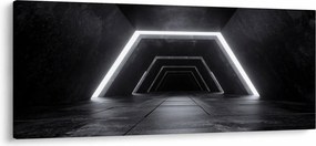 Kép - Futurisztikus alagút (120x50 cm)