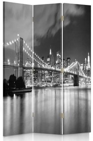 Gario Paraván Brooklyn híd panorámája Méret: 110 x 170 cm, Kivitelezés: Klasszikus paraván