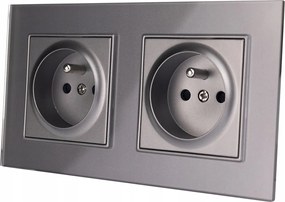 Aljzat Üveg Aljzat Szürke Dupla Üveg