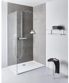 GROHE 41038000 - Sarok zuhanytálca SELECTION, fényes króm