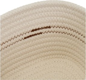Textil tárolókosár szett 3 db-os 30x18x14 cm – Casa Selección