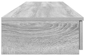 Éjjeli Asztalok Szürke sonoma Szerelt fa 160 x 36.5 x 16.5 cm