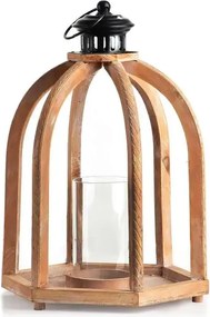 Fa lámpa modern dekoratív 41cm