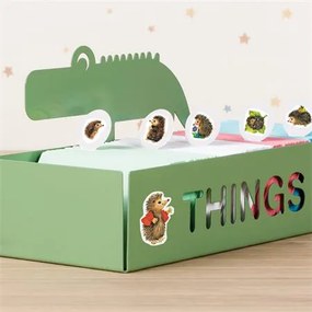 Matrica, papír, 3 ív, 76x120 mm, AVERY ZWECKFORM, Z-Design No.4306, sünik (AY4306)