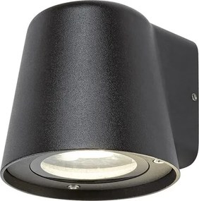 RÁBALUX 7959 MANDAL Modern Kültéri Fali Lámpa Matt Fekete GU10 IP44