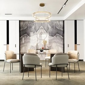 Maytoni P097PL-L90G4K - LED Csillár zsinóron KRONE LED/90W/230V átm. 80,5 cm arany