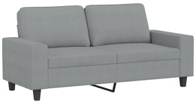 2 részes világosszürke szövet ülőgarnitúra