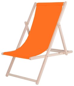 Kerti napozóágy narancssárga/bükk