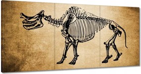 Festmények 120x60 Dinoszaurusz őstörténet Dino