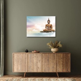Kép - Buddha vigyáz a földre (70x50 cm)