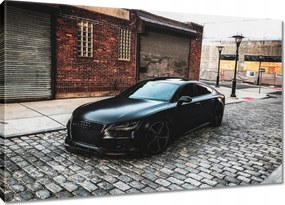 Vászonkép 120x80 Fekete Audi Rs