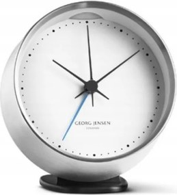 Georg Jensen Henning Koppel Asztali óra Ébresztőóra Ezüst