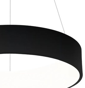 LED csillár OHIO BLACK LED / 24W / 230V