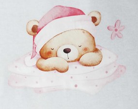 Ujjatlan tipegő hálózsák, maci mintával – 3 TOG