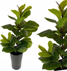 Cserepes virág 70cm Fikusz Tölgyfa Füge Művirág Cserépben