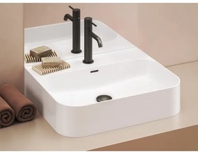 Ravak XJX01155006 - Pultlapra szerelhető CERAMIC SLIM mosdó 55x45 cm kerámia/fehér