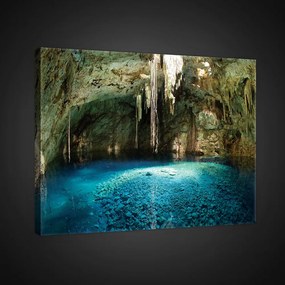 Vászonkép, Barlangi tó, 60x40 cm méretben