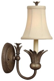 Hinkley HK-PLANT1-PZ - Fali lámpa PLANTATION 1xE14/40W/230V bronz