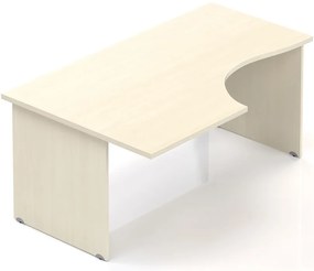 Visio ergonomikus asztal 160 x 100 cm, bal, juhar