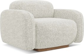 Krémszínű fotel Ailani – Makamii