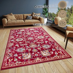 Piros szőnyeg 57x90 cm Orient Caracci – Hanse Home