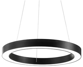 Ideal Lux - LED Csillár zsinóron ORACLE LED/35W/230V 3000K átm. 70 cm CRI 90 fekete