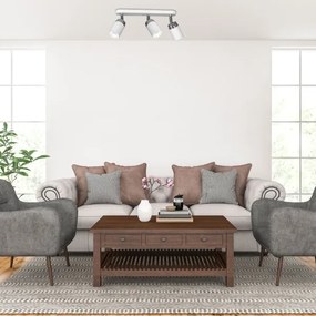 Spotlámpa RENO 3xGU10/8W/230V fehér/króm